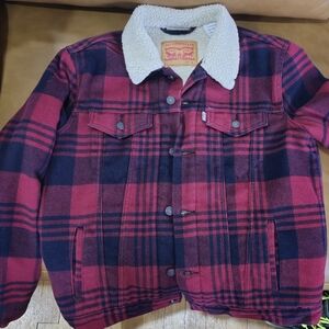 Levi's Men's Sherpa Trucker Jacket (Size Large)